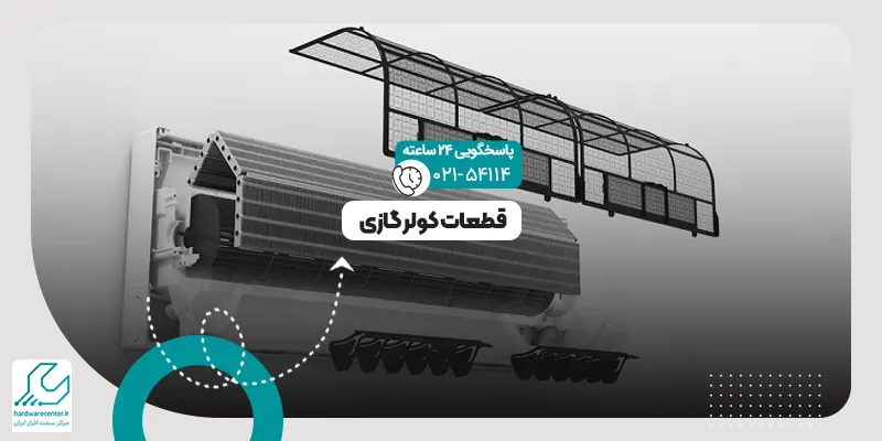 قطعات کولر گازی