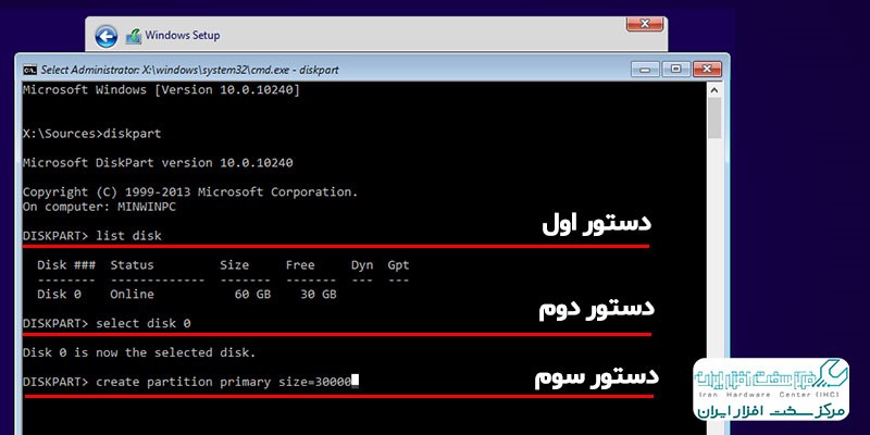 آموزش و راهنمای کامل پارتیشن بندی هارد