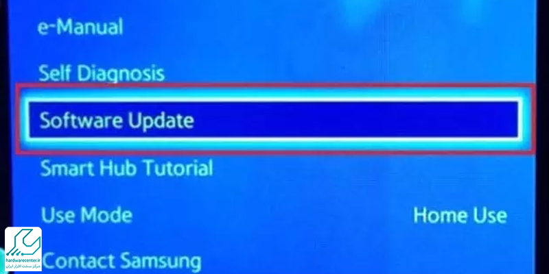 نحوه آپدیت کردن تلویزیون