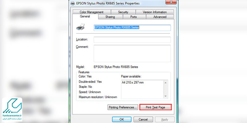 آموزش راه اندازی پرینتر در ویندوز