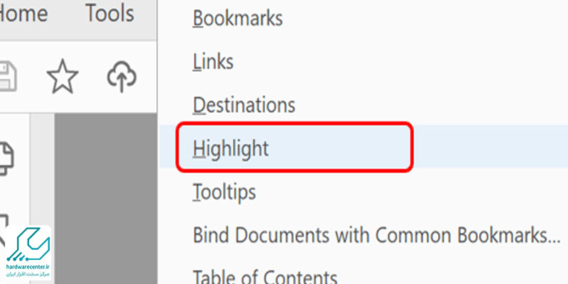 آموزش هایلایت کردن PDF