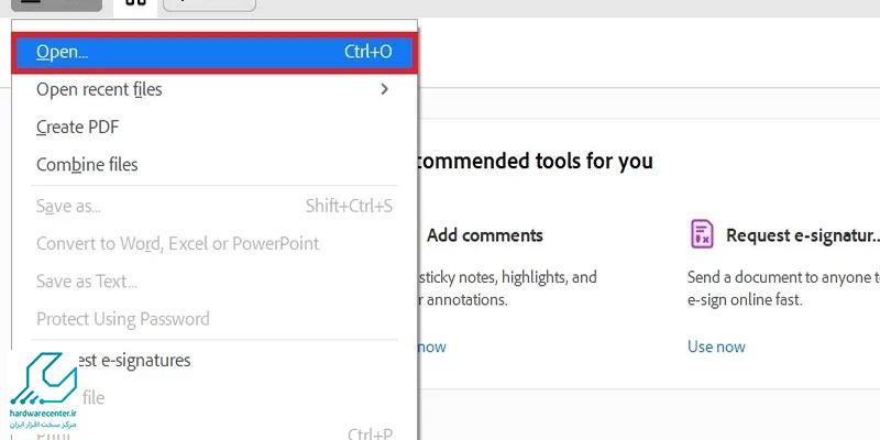 هایلایت کردن متن در پی دی اف