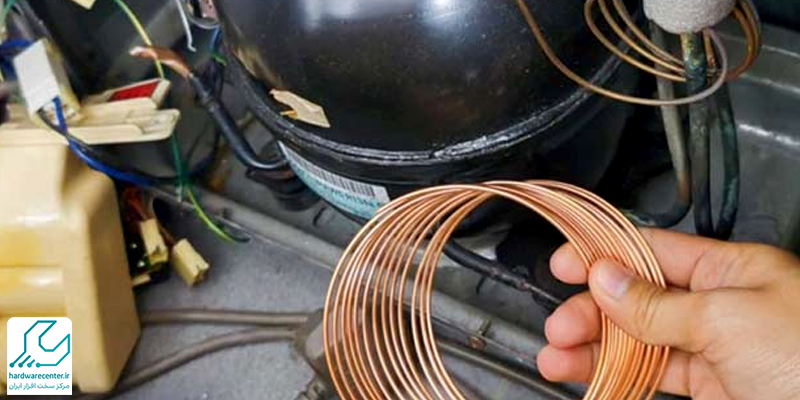 تعویض لوله مویی یخچال